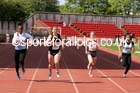 Girls under-15s 100 metres, North Eastern Champs, Gateshead Stadium. Photo: David T. Hewitson/Sports for All Pics